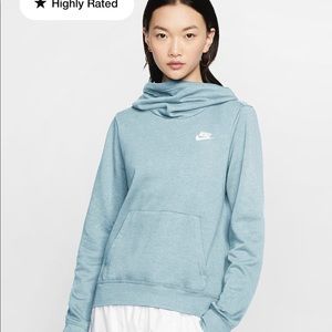 Nike funnel neck hoodie